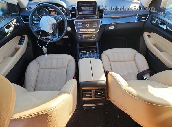 4JGDF6EE5KB220227 2019 MERCEDES-BENZ GLS Black Dashboard view