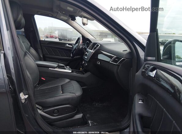 4JGDF6EE6GA646036 2016 MERCEDES-BENZ GL 450 Gray Widok wnętrza z przodu