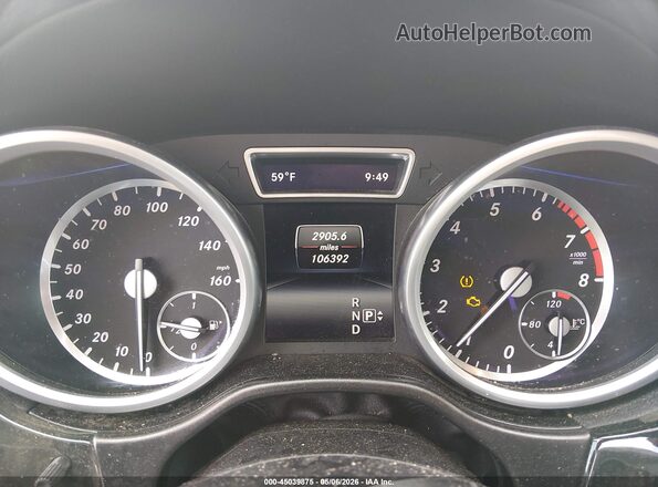 4JGDF6EE6GA646036 2016 MERCEDES-BENZ GL 450 Gray Widok tylnych siedzeń