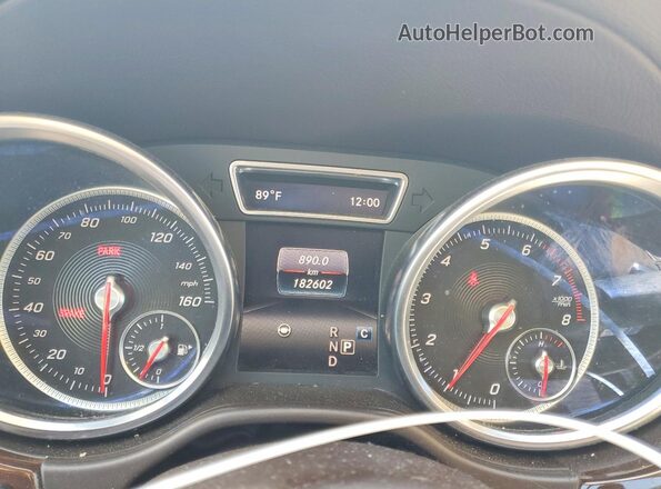 4JGDF6EE6HA848456 2017 MERCEDES-BENZ GLS White ხელსაწყოთა პანელის ხედი