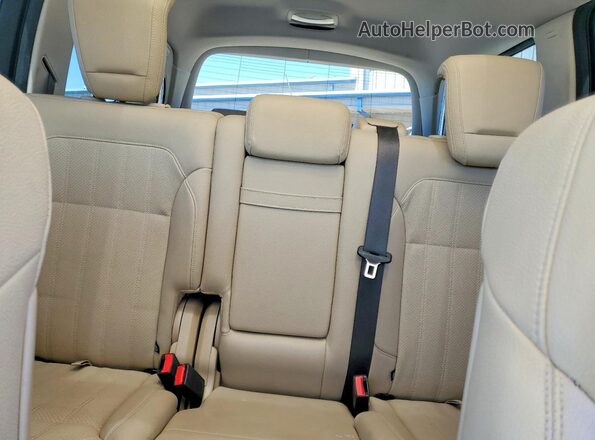 4JGDF6EE6HA848456 2017 MERCEDES-BENZ GLS White უკანა სავარძლების ხედი