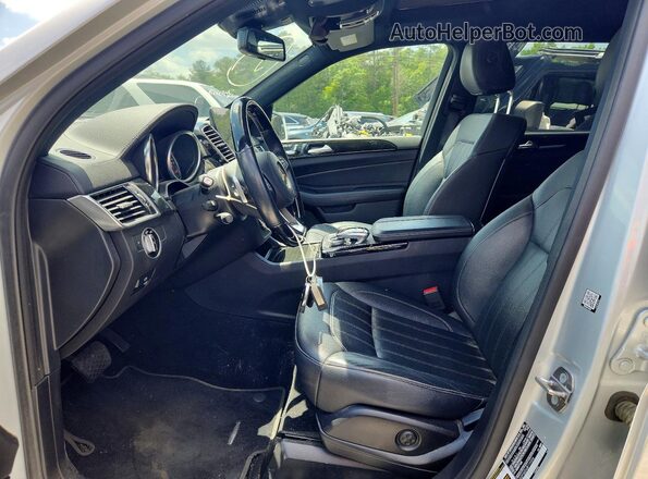 4JGDF6EE6JB119356 2018 MERCEDES-BENZ GLS Silver Vista interior delantera