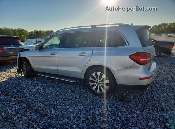 4JGDF6EE6JB119356 2018 MERCEDES-BENZ GLS Silver Trasero izquierdo