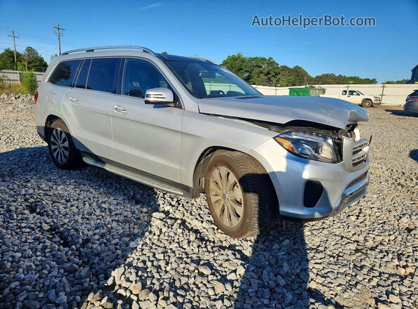 4JGDF6EE6JB119356 2018 MERCEDES-BENZ GLS Silver Delantero derecho