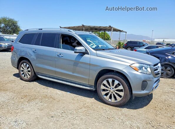 4JGDF6EE7HA762878 2017 MERCEDES-BENZ GLS Gray Передня права чверть