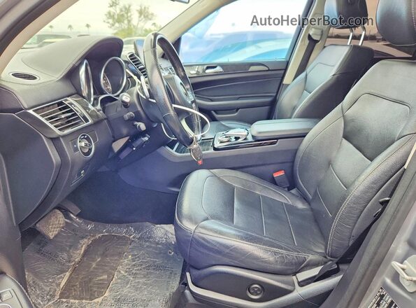 4JGDF6EE7HA762878 2017 MERCEDES-BENZ GLS Gray Вид салону спереду