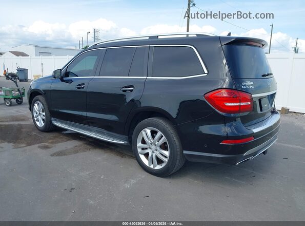 4JGDF6EE7HA818012 2017 MERCEDES-BENZ GLS 450 Black Tył lewy