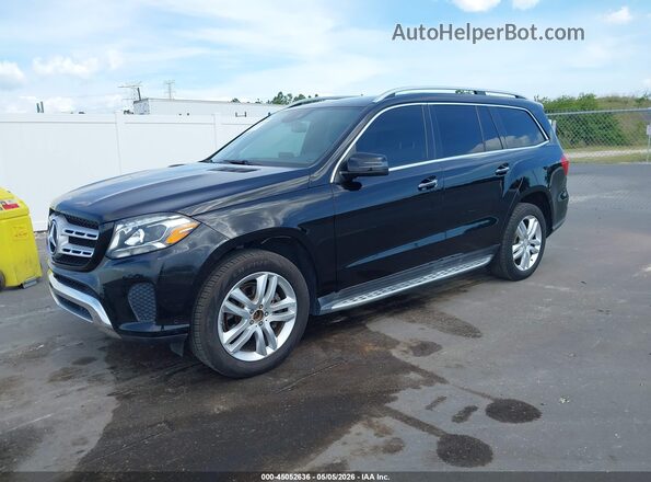 4JGDF6EE7HA818012 2017 MERCEDES-BENZ GLS 450 Black Przód lewy