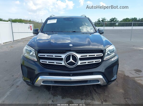 4JGDF6EE7HA818012 2017 MERCEDES-BENZ GLS 450 Black Widok zestawu wskaźników