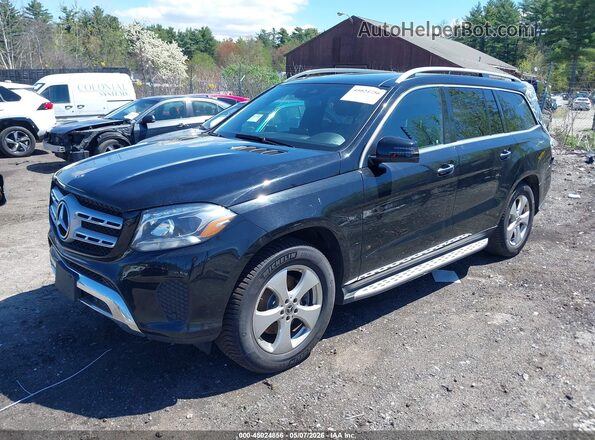 4JGDF6EE7KB183570 2019 MERCEDES-BENZ GLS 450 Black Przód lewy