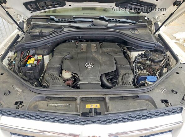 4JGDF6EE8GA640223 2016 MERCEDES-BENZ GL-CLASS White ძრავის განყოფილების ხედი