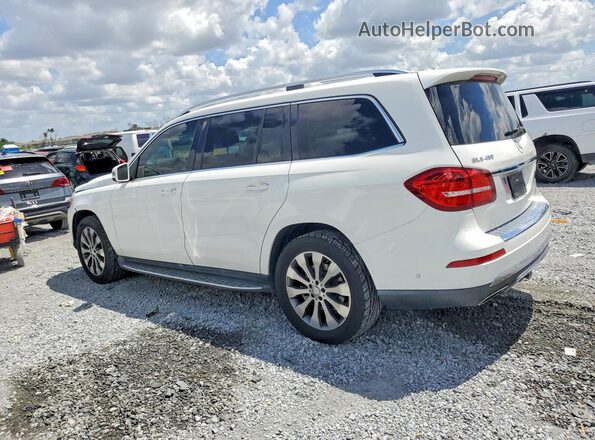 4JGDF6EE8HA861645 2017 MERCEDES-BENZ GLS Белый Задняя левая четверть