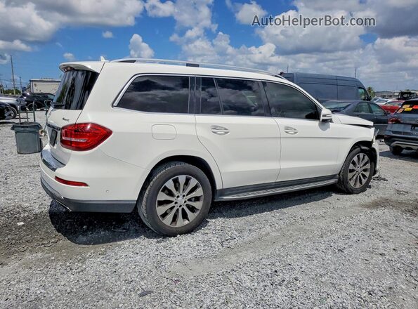 4JGDF6EE8HA861645 2017 MERCEDES-BENZ GLS Белый Задняя правая четверть