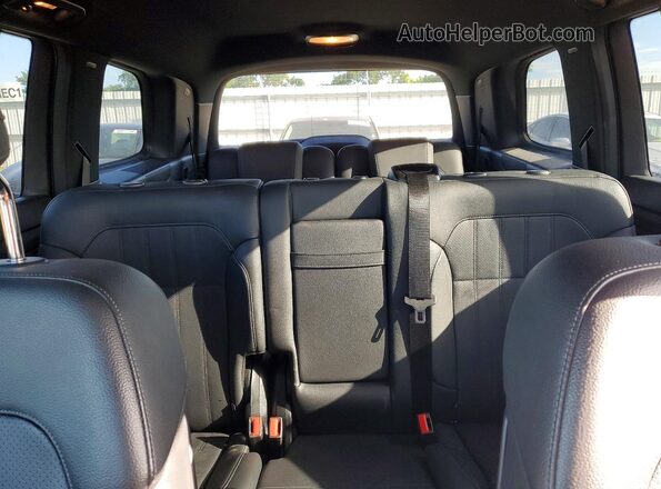 4JGDF6EE8JB028444 2018 MERCEDES-BENZ GLS Black Vista de los asientos traseros