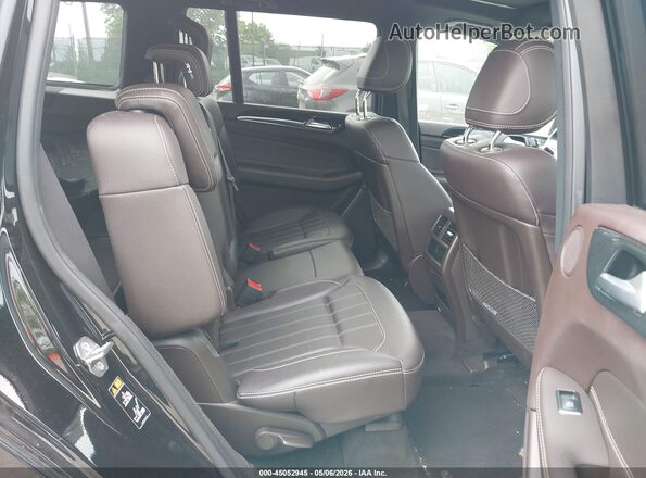 4JGDF6EE8KB195145 2019 MERCEDES-BENZ GLS 450 Black Widok naklejki z numerem VIN