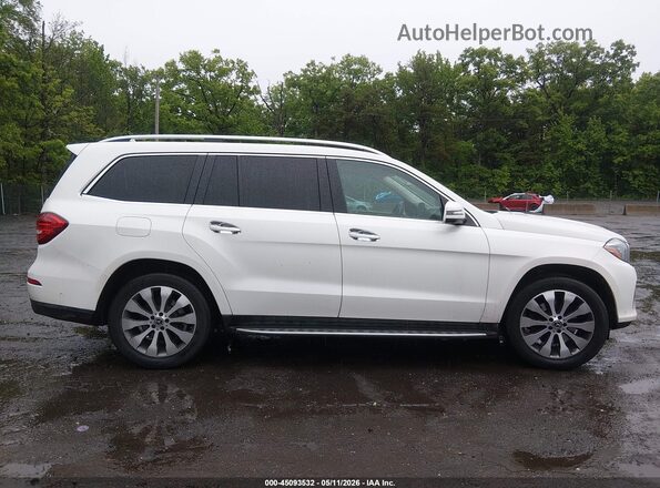 4JGDF6EE9JB030316 2018 MERCEDES-BENZ GLS 450 White Widok wnętrza z tyłu