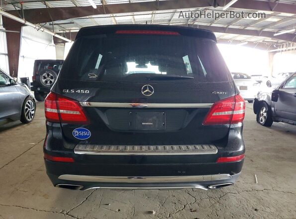 4JGDF6EE9JB037315 2018 MERCEDES-BENZ GLS Black Vista trasera