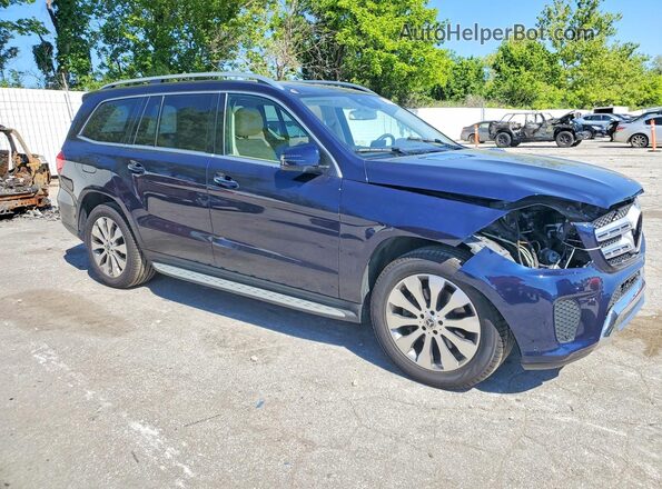 4JGDF6EE9KB241081 2019 MERCEDES-BENZ GLS Blue 