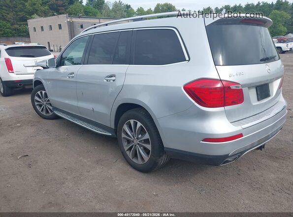4JGDF6EEXGA621544 2016 MERCEDES-BENZ GL 450 Silver უკანა მარცხენა
