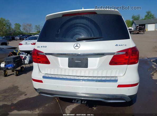 4JGDF6EEXGA649960 2016 MERCEDES-BENZ GL 450 Белый 