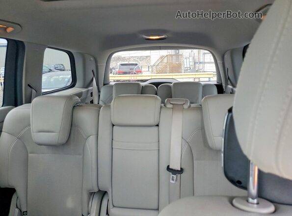 4JGDF6EEXGA704861 2016 MERCEDES-BENZ GL-CLASS Gray Widok tylnych siedzeń