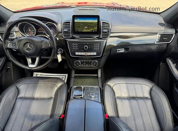 4JGDF6EEXHA775382 2017 MERCEDES-BENZ GLS Red Вид задніх сидінь