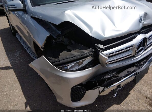 4JGDF6EEXHA955073 2017 MERCEDES-BENZ GLS 450 Gray Vista frontal