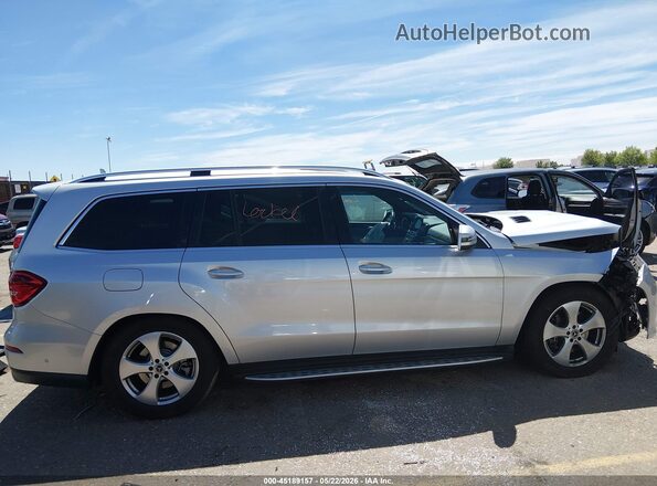 4JGDF6EEXHA955073 2017 MERCEDES-BENZ GLS 450 Gray Vista interior trasera