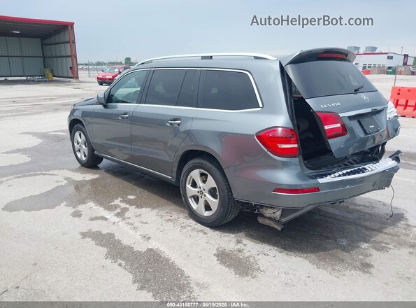 4JGDF6EEXJB075250 2018 MERCEDES-BENZ GLS 450 Gray უკანა მარცხენა
