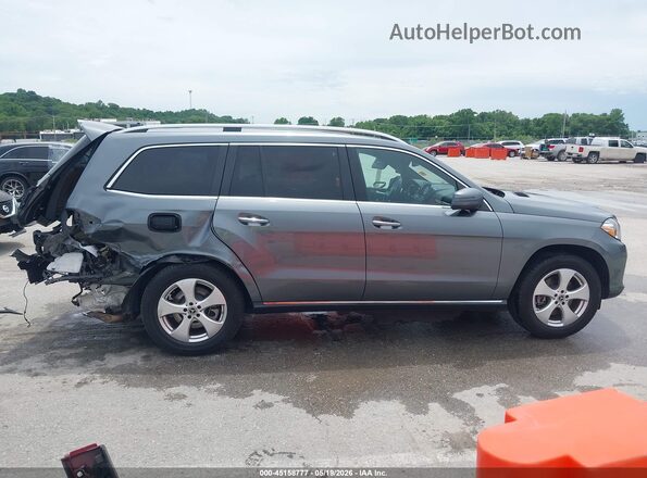 4JGDF6EEXJB075250 2018 MERCEDES-BENZ GLS 450 Gray სალონის 360-გრადუსიანი ხედი