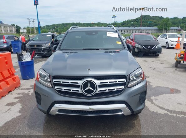 4JGDF6EEXJB075250 2018 MERCEDES-BENZ GLS 450 Gray უკანა სალონის ხედი