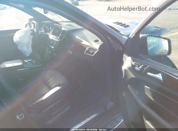 4JGDF6EEXKB225164 2019 MERCEDES-BENZ GLS 450 Черный Вид салона спереди