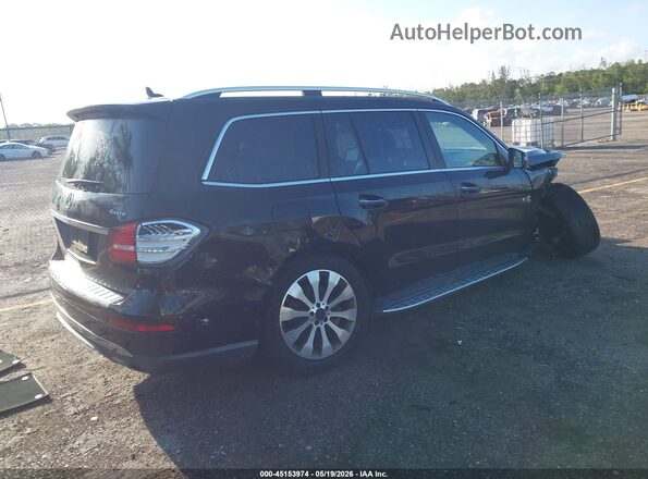4JGDF6EEXKB225164 2019 MERCEDES-BENZ GLS 450 Черный Задняя правая четверть