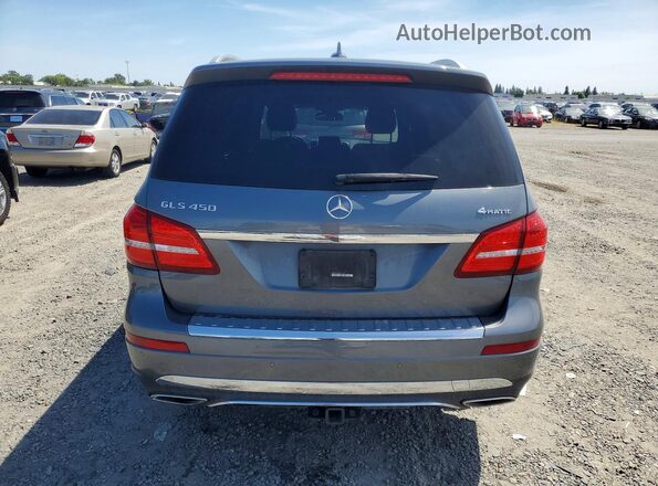 4JGDF6EEXKB227769 2019 MERCEDES-BENZ GLS Серый Вид сзади