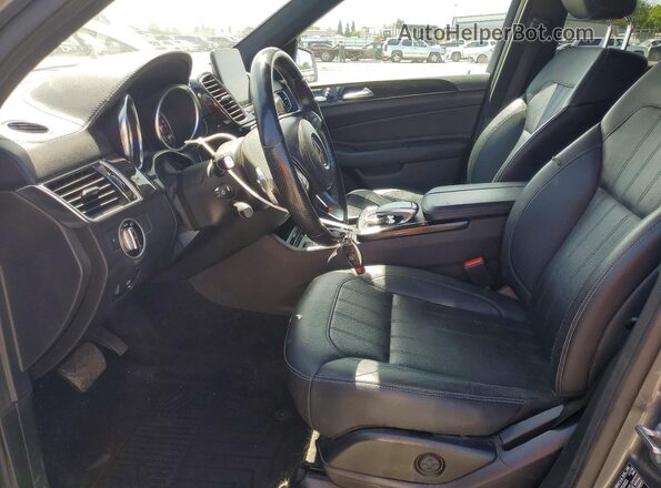 4JGDF6EEXKB227769 2019 MERCEDES-BENZ GLS Серый Вид салона спереди