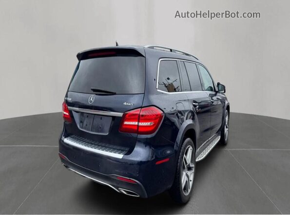 4JGDF7DE1JB117151 2018 MERCEDES-BENZ GLS Blue Delantero derecho