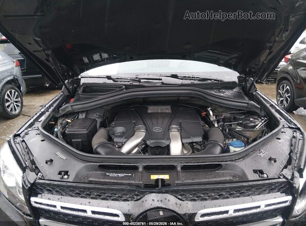 4JGDF7DE3HA876769 2017 MERCEDES-BENZ GLS 550 Черный Вид сзади