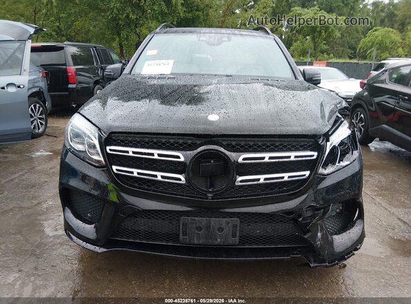 4JGDF7DE3HA876769 2017 MERCEDES-BENZ GLS 550 Черный Вид щитка приборов