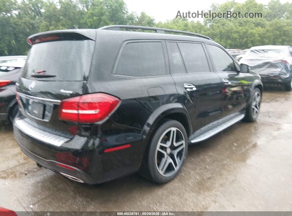 4JGDF7DE3HA876769 2017 MERCEDES-BENZ GLS 550 Черный Задняя правая четверть