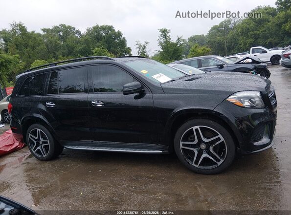 4JGDF7DE3HA876769 2017 MERCEDES-BENZ GLS 550 Черный Вид задней части салона