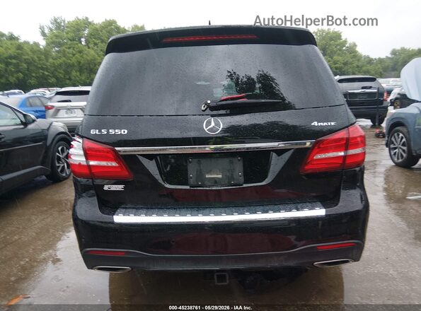 4JGDF7DE3HA876769 2017 MERCEDES-BENZ GLS 550 Черный 