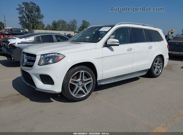 4JGDF7DE5JB004240 2018 MERCEDES-BENZ GLS 550 White Front left