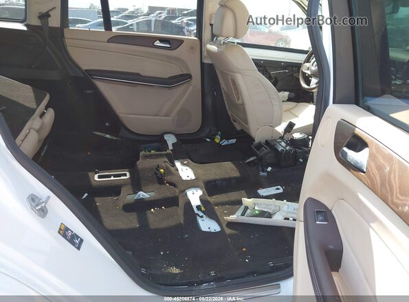 4JGDF7DE5JB004240 2018 MERCEDES-BENZ GLS 550 White VIN sticker view