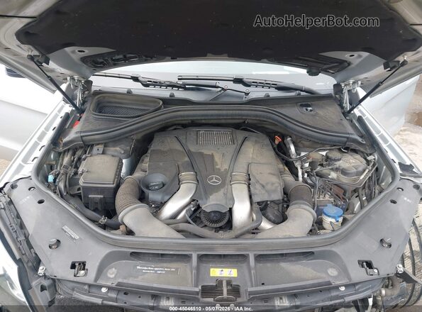 4JGDF7DE8KB223257 2019 MERCEDES-BENZ GLS 550 Silver უკანა ხედი