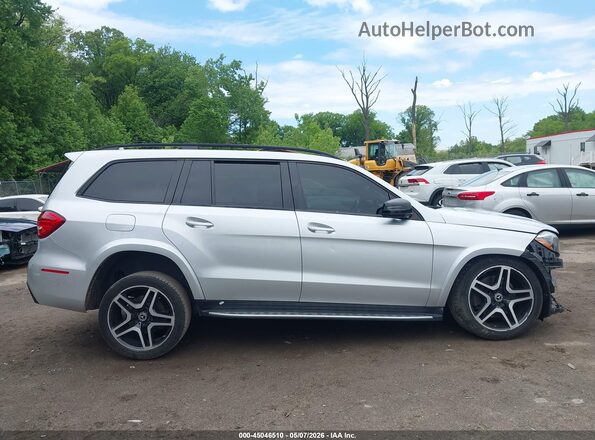 4JGDF7DE8KB223257 2019 MERCEDES-BENZ GLS 550 Silver უკანა სალონის ხედი