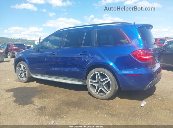 4JGDF7DE9HA987973 2017 MERCEDES-BENZ GLS 550 Blue Widok wnętrza 360 stopni