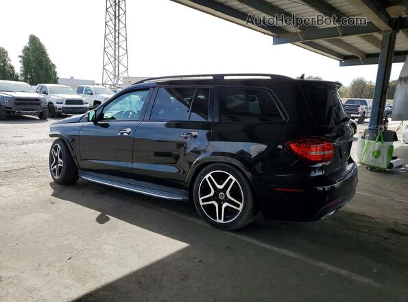 4JGDF7DEXJB143439 2018 MERCEDES-BENZ GLS Black Trasero izquierdo