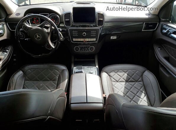 4JGDF7DEXJB143439 2018 MERCEDES-BENZ GLS Black Vista del salpicadero