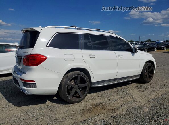 4JGDF7EE3GA670753 2016 MERCEDES-BENZ GL-CLASS Белый Задняя правая четверть
