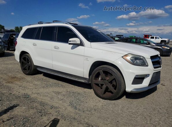 4JGDF7EE3GA670753 2016 MERCEDES-BENZ GL-CLASS Белый Передняя правая четверть